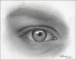 how to draw a realistic eyes