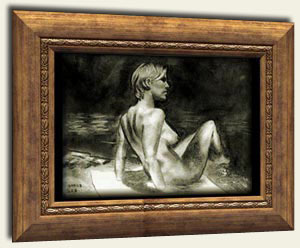 drawing the female figure, nude, charcoal art lesson free