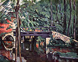 the impressionists, paul cezanne art, Le Petit Pont