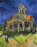 Vincent Van Gogh, The Church at Auvers, 1890
