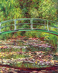 Japanese Bridge over the Lily Pond, impressionism, impressionists