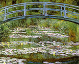 the japanese bridge painting by claude monet