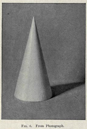 shading a cone, how to draw cones, modelling a cone, art book online