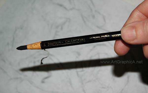 General Pencil Peel & Sketch Charcoal Pencil - Soft