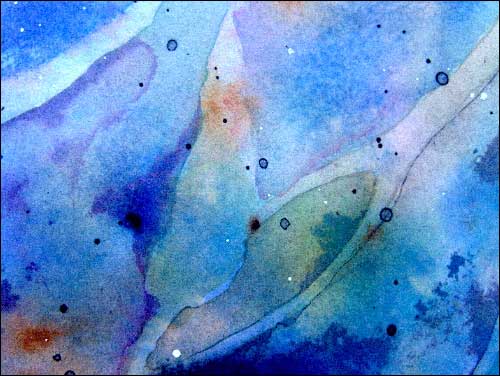 watercolor splatter