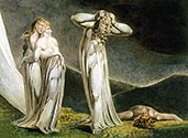 Lamech and his Two Wives by William Blake