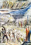 Souls in the forecourt of the Hell by William Blake